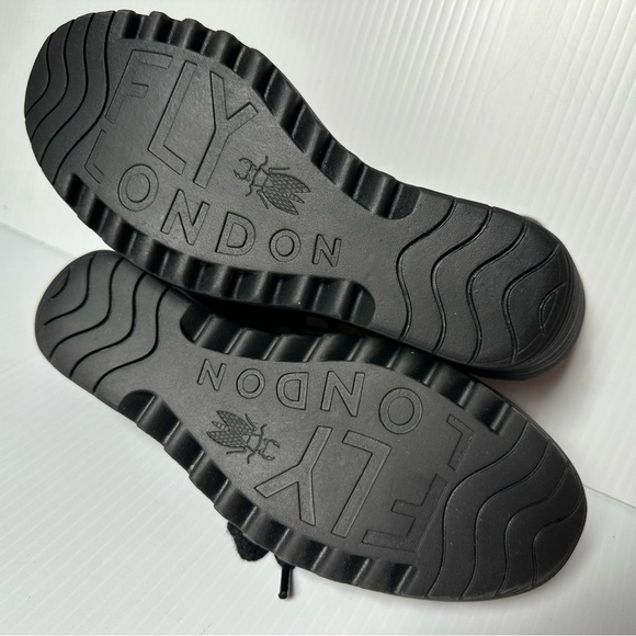 38 Fly London Ylva Wedge Lace-Up Leather Sandal Shoe 38 - Picture 6 of 7